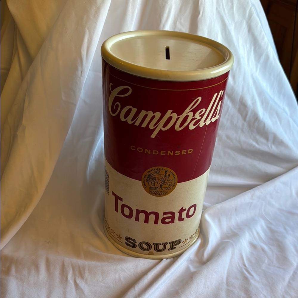 Campbell's Tomato Soup Coin Bank